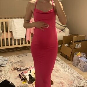 Pink Maxi Dress